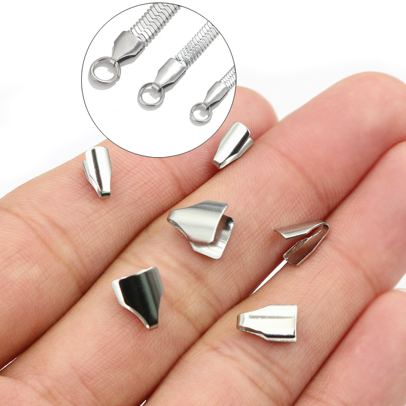 Jewelry Making Metal - 100 peças de aço inoxidável 2-7mm,