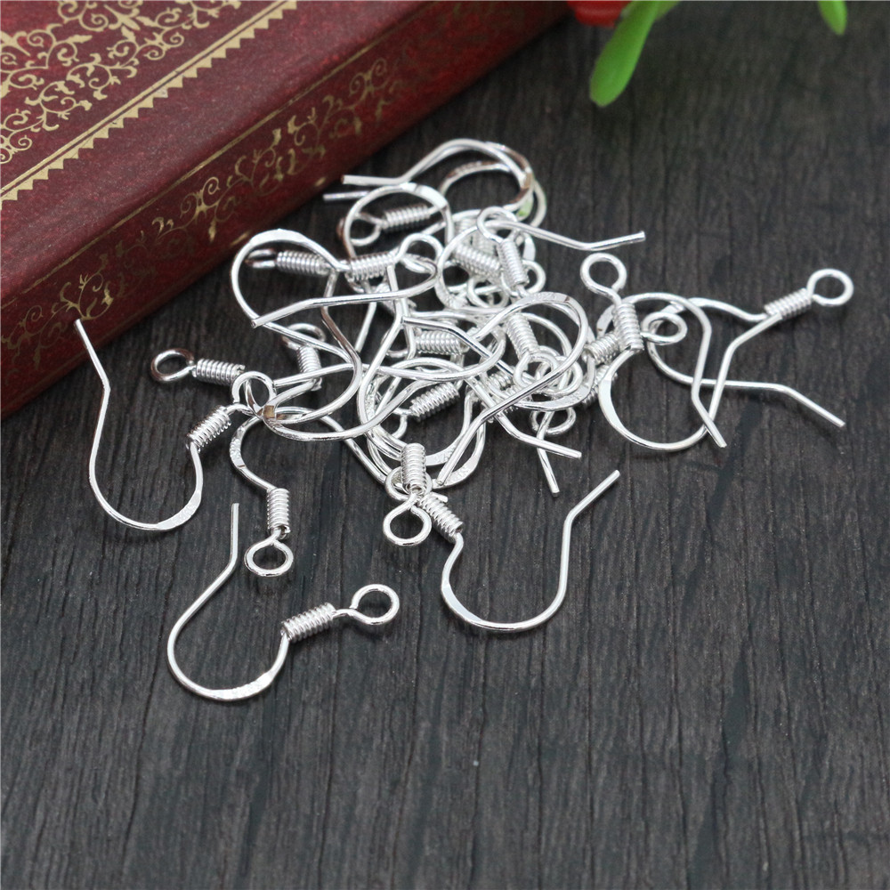 Jewelry Making Metal - Brinco de prata esterlina 925, 50