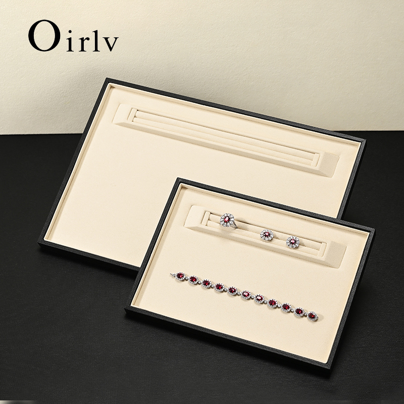 Jewelry Making Organizer - Oirlv bandeja de jóias de couro