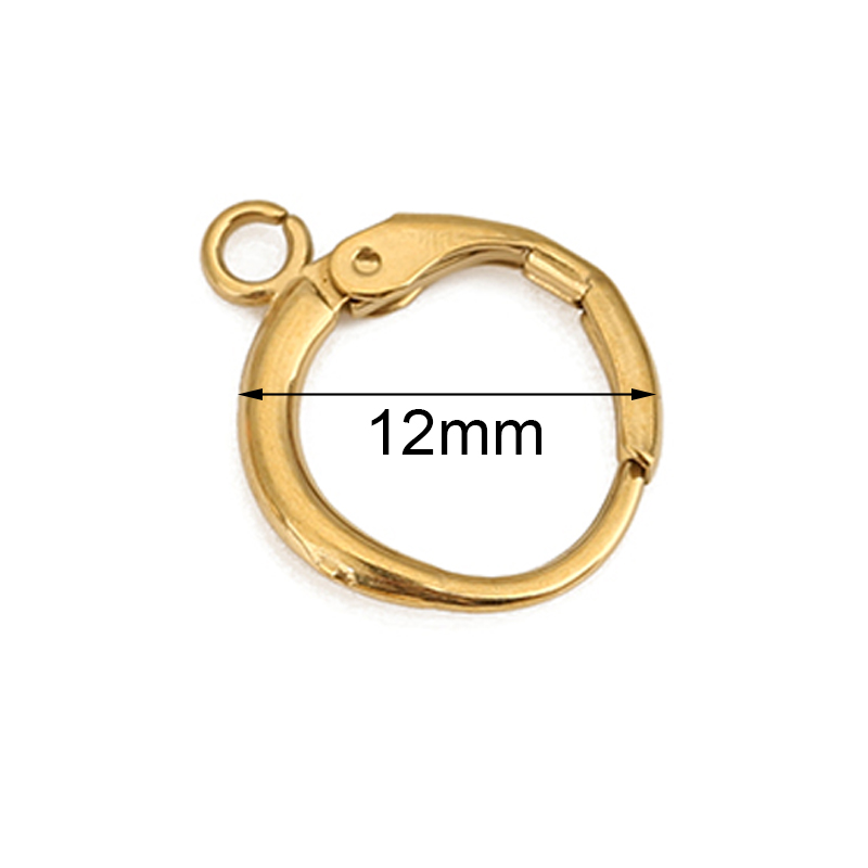 Jewelry Making Metal - 10 peças de Ganchos para Brincos