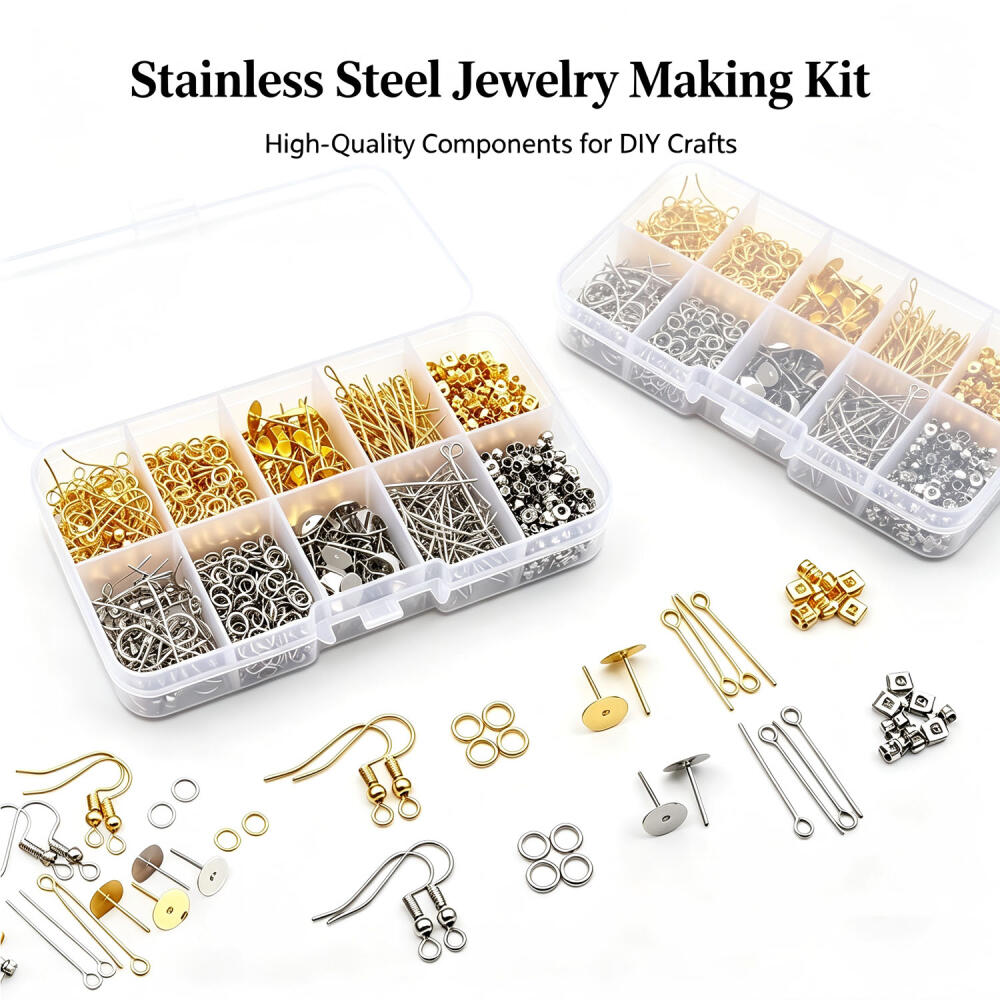 Jewelry Making Organizer - Conjunto de 1 Caixa com Ganchos