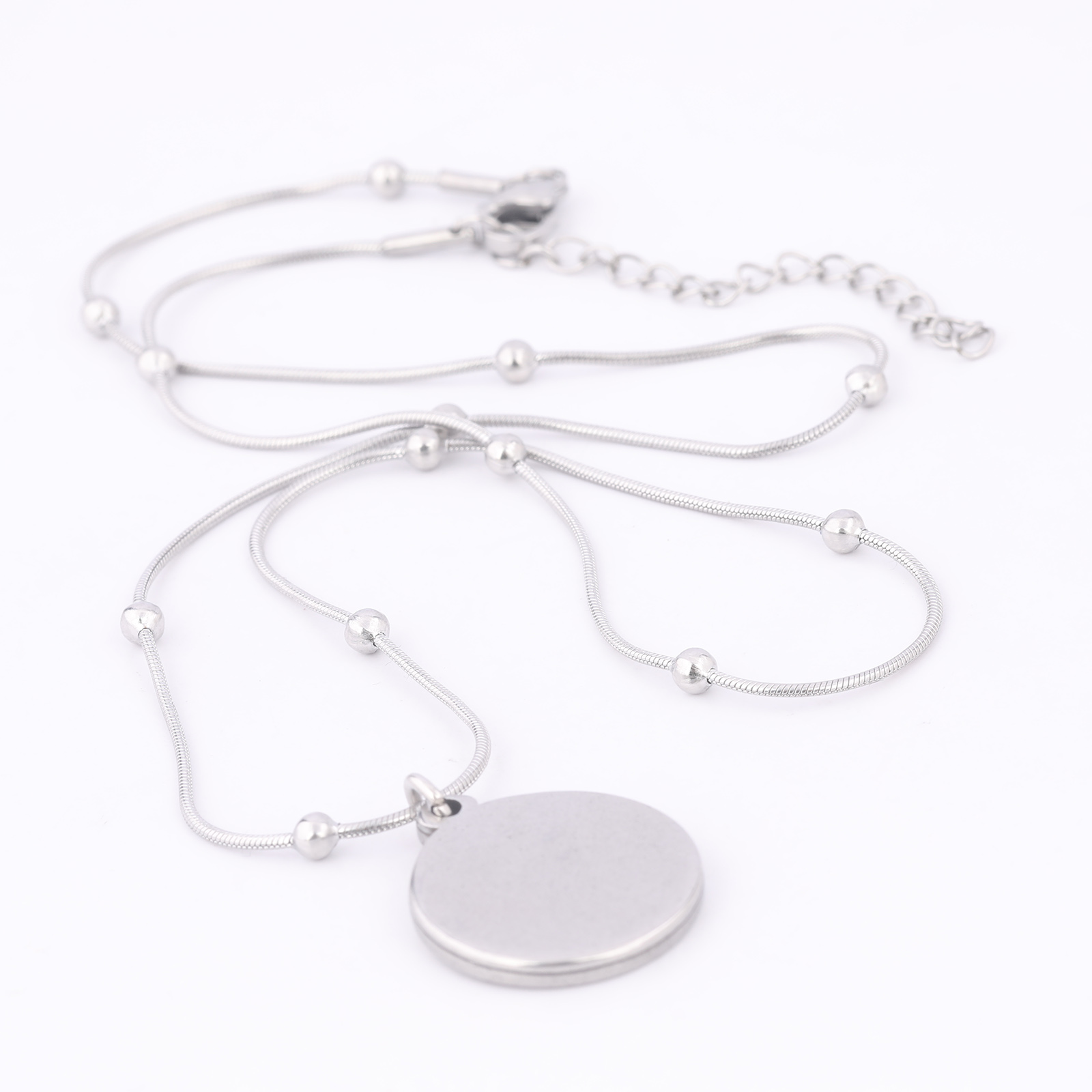 2 pçs de aço inoxidável bola c - Pendant Blank Bezel avaliação e preço