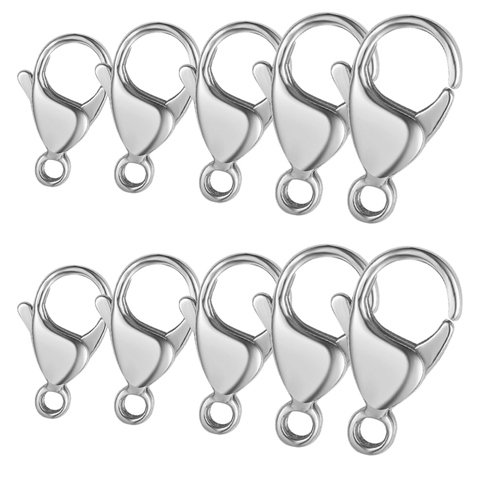 Fechos Lagosta de Aço Inoxidáv - Jewelry Making Metal avaliação e preço