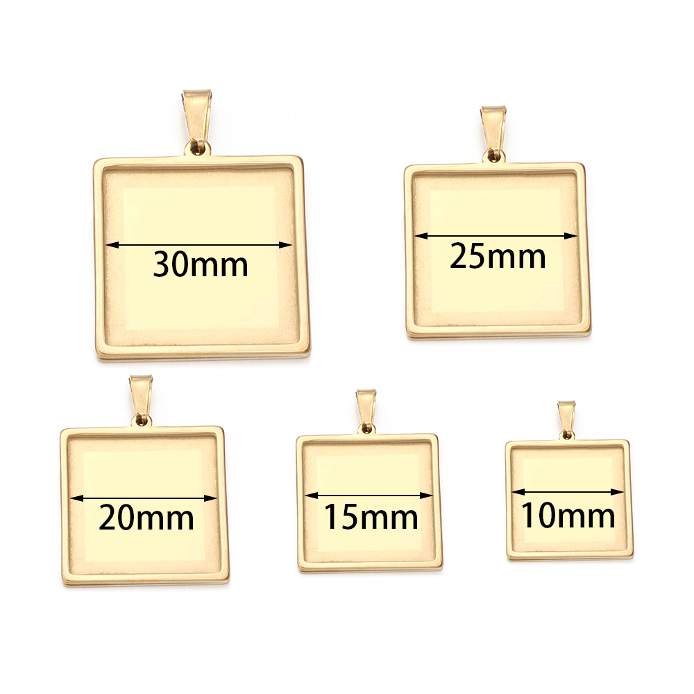 2 Peças de Base para Cabochão  - Pendant Blank Bezel avaliação e preço