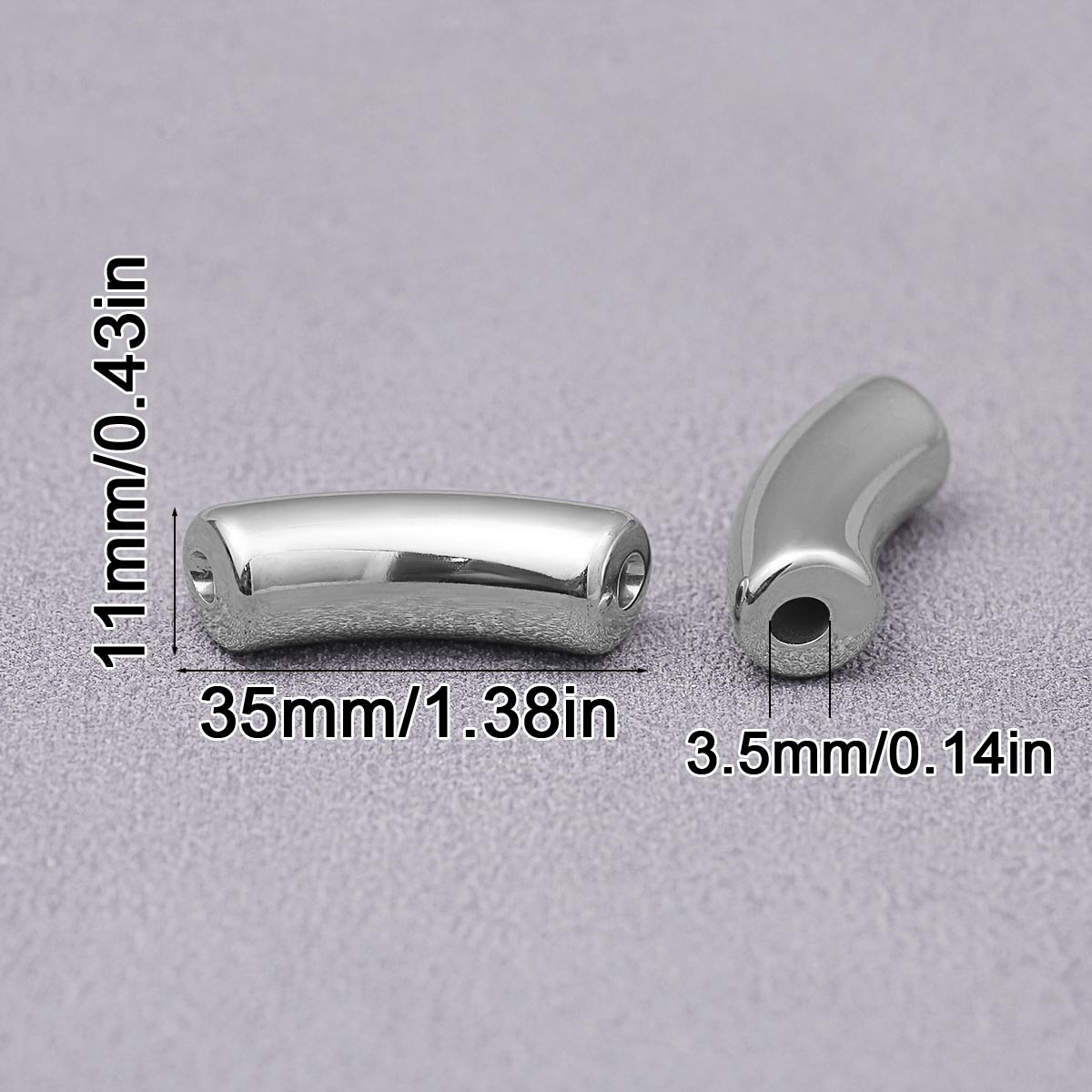 5/10/20 peças de Charms de Tub - Beading Needle Fine avaliação e preço