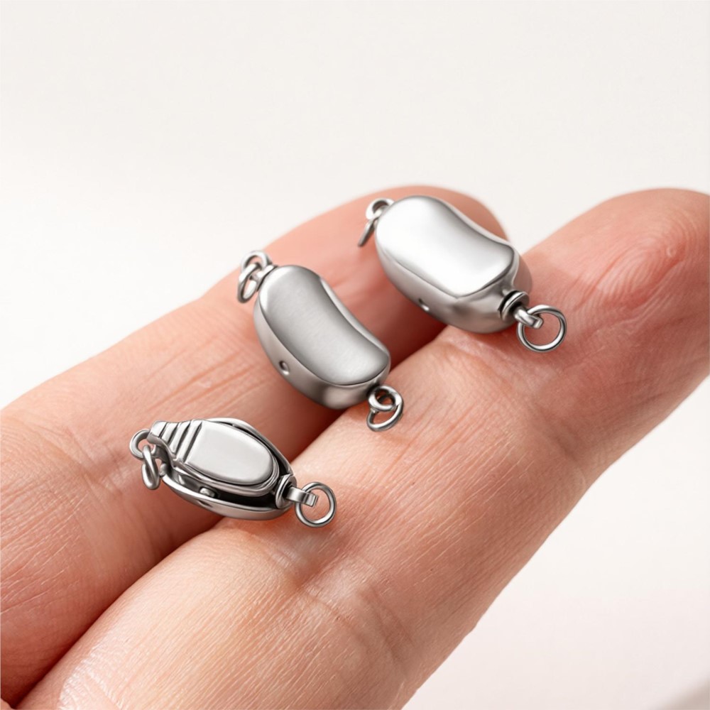 2 peças de fechos de pressão e - Jewelry Making Metal avaliação e preço