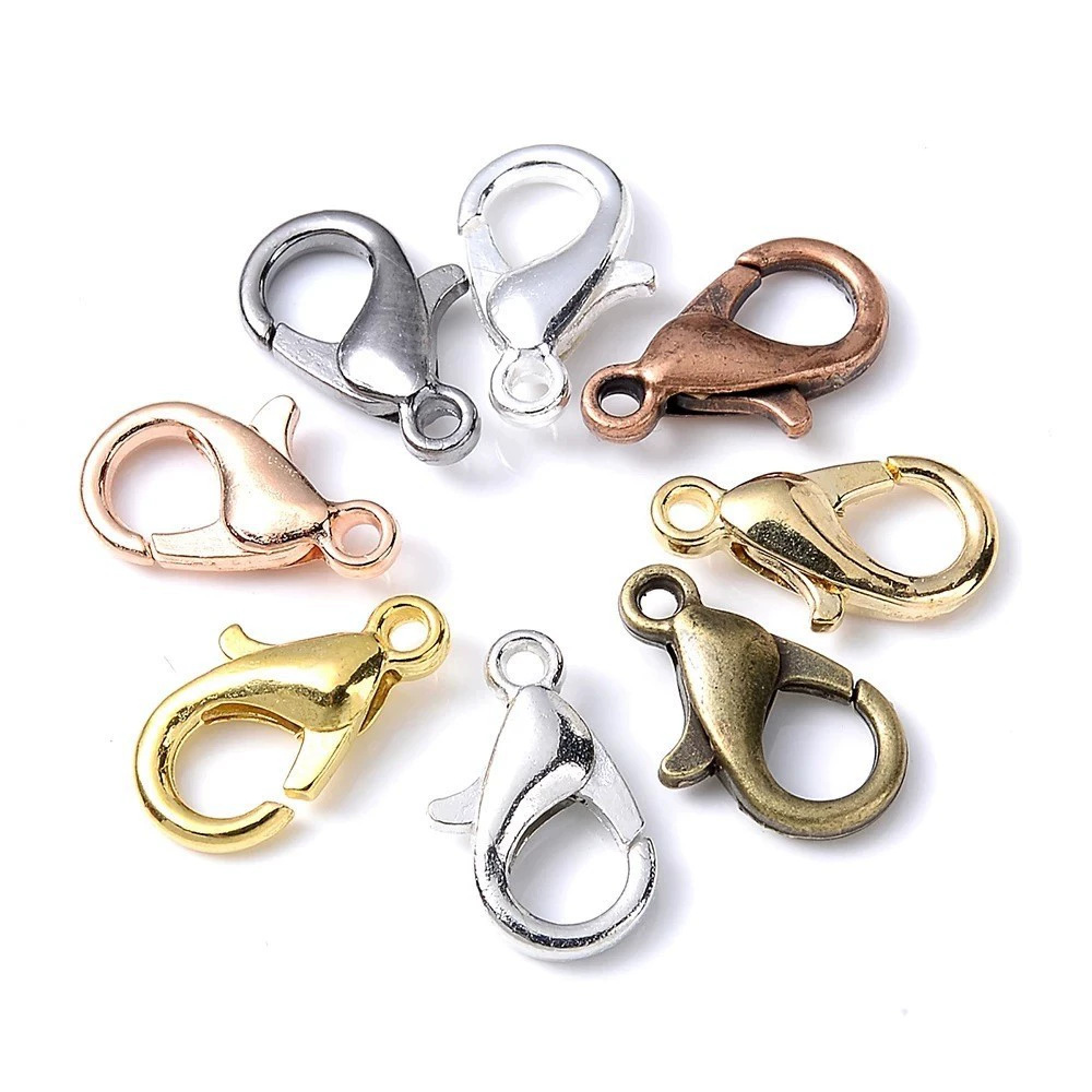 100 peças de Fechos de Lagosta - Jewelry Making Metal avaliação e preço