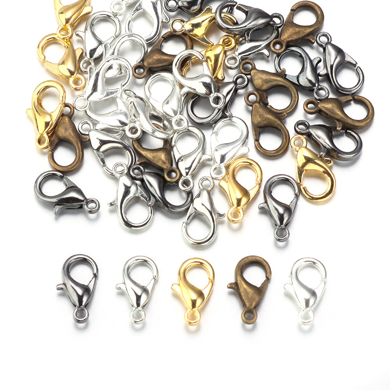100 peças de Fechos de Lagosta - Jewelry Making Metal avaliação e preço