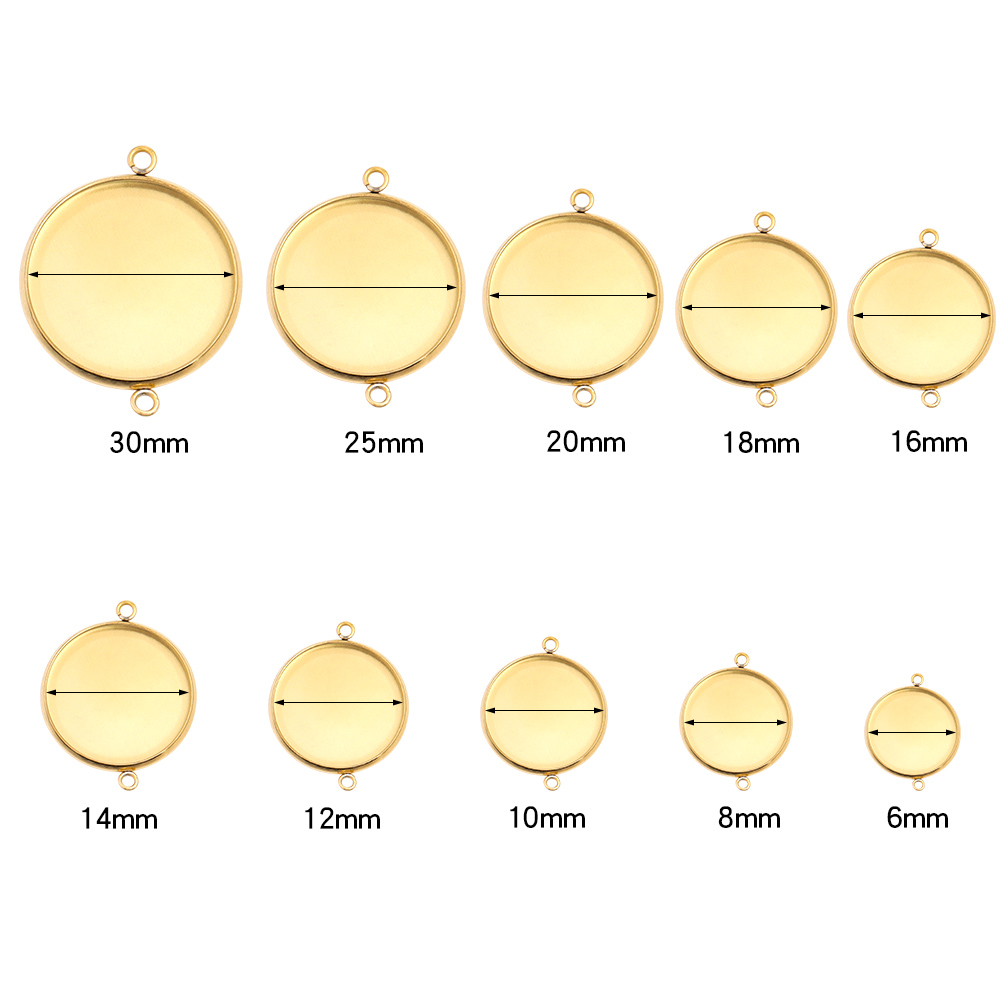 Bandeja base de cabochão redon - Pendant Blank Bezel avaliação e preço