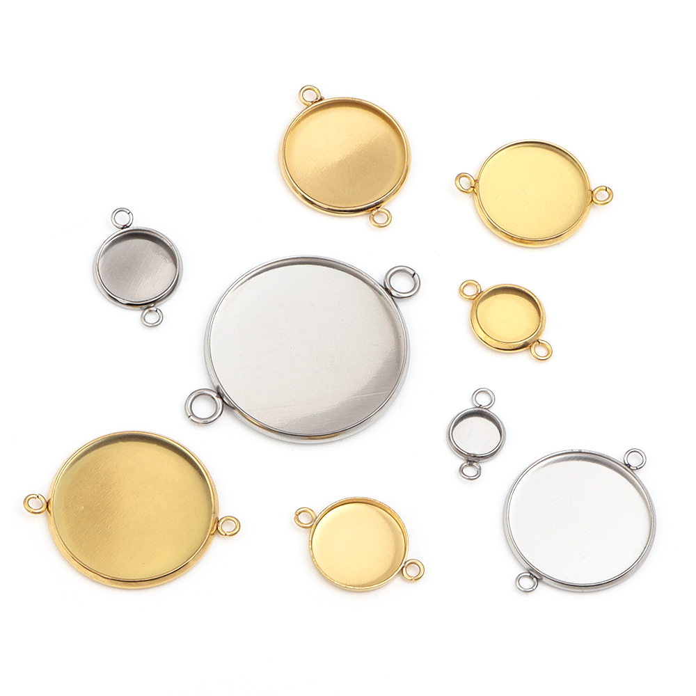 Bandeja base de cabochão redon - Pendant Blank Bezel avaliação e preço