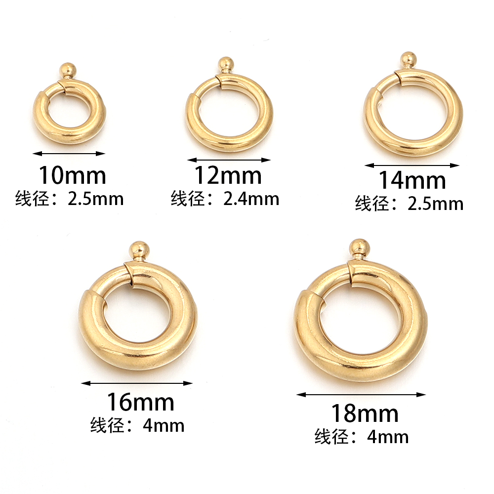 2 pçs fechos de mola de aço in - Jewelry Making Kit For Beginners avaliação e preço