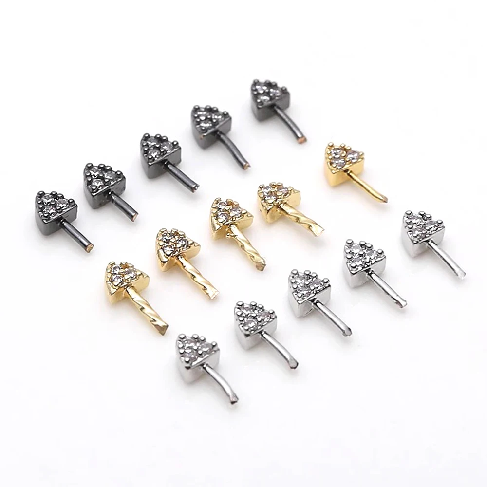 8 peças de latão banhado com o - Beading Needle Fine avaliação e preço