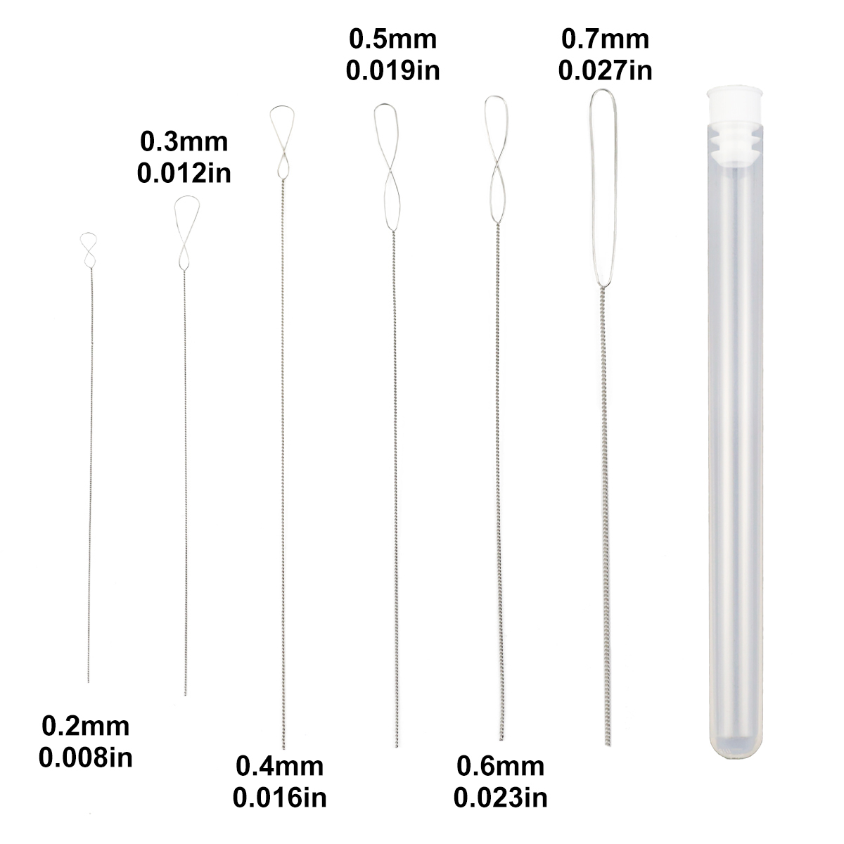 Aço inoxidável Twisted Pin, Jó - Beading Needle Fine avaliação e preço