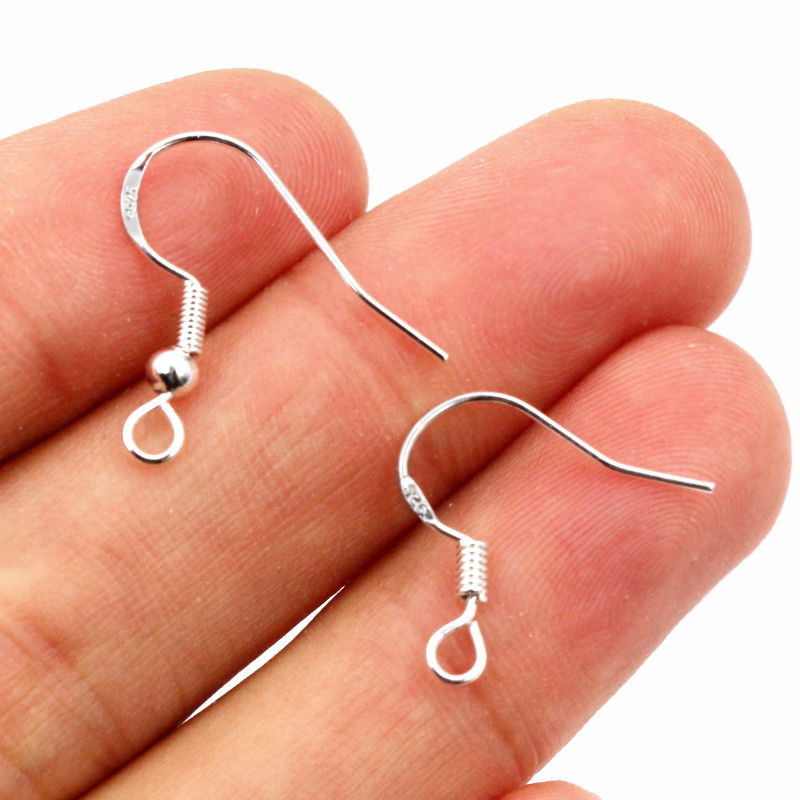 Brinco de prata esterlina 925, - Jewelry Making Metal avaliação e preço