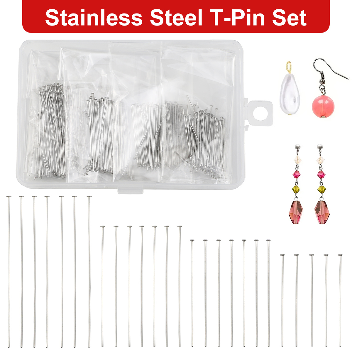 Aço inoxidável Flat Pin para F - Beading Needle Fine avaliação e preço