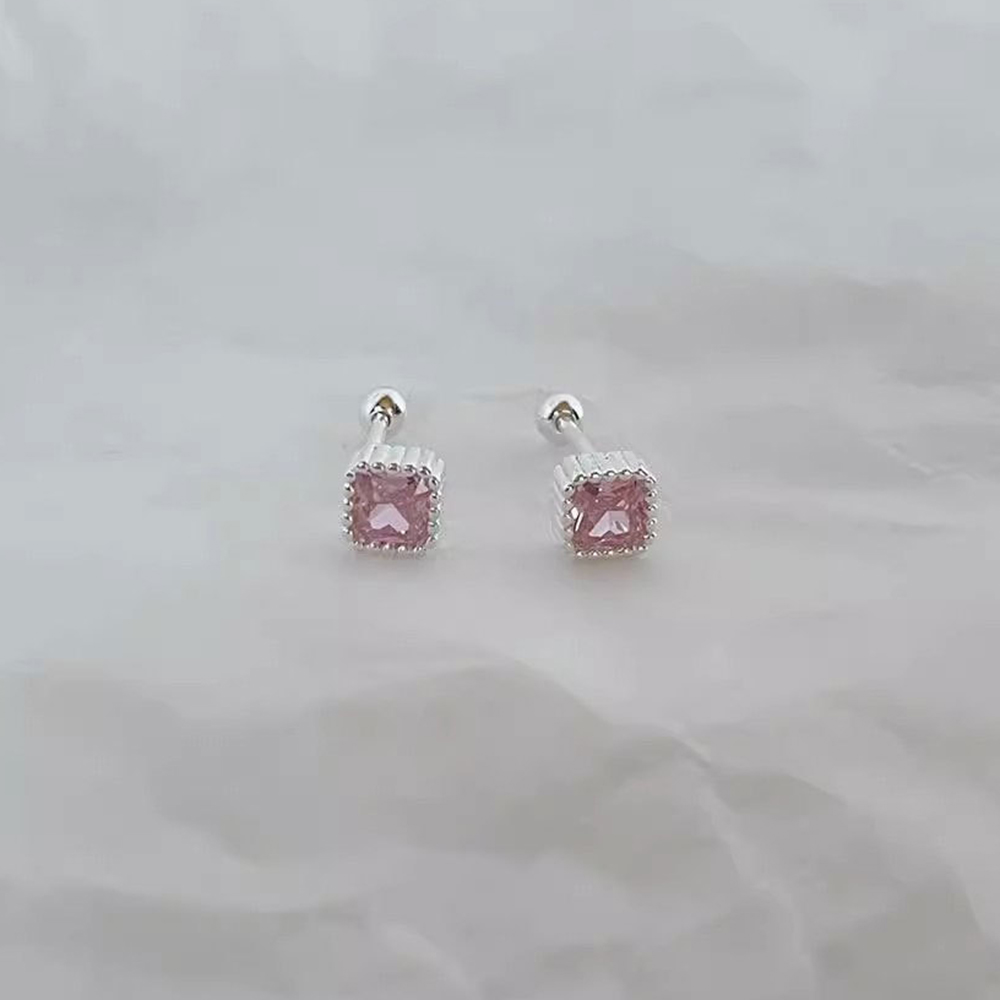 Brincos de prata 925 com zircô - Beading Needle Fine avaliação e preço