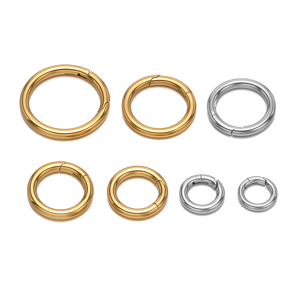 2 pçs/lote fechos de mola redo - Jewelry Making Metal avaliação e preço