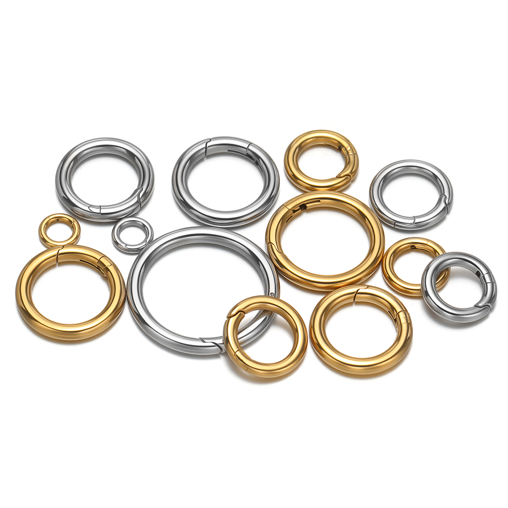 2 pçs/lote fechos de mola redo - Jewelry Making Metal avaliação e preço