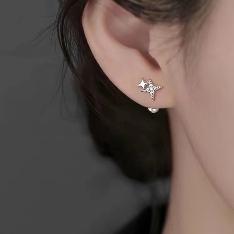 Brincos de prata 925 com zircô - Beading Needle Fine avaliação e preço