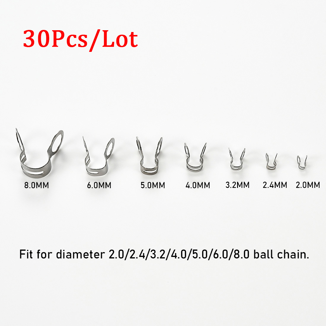 30 peças fechos de conector de - Jewelry Making Metal avaliação e preço