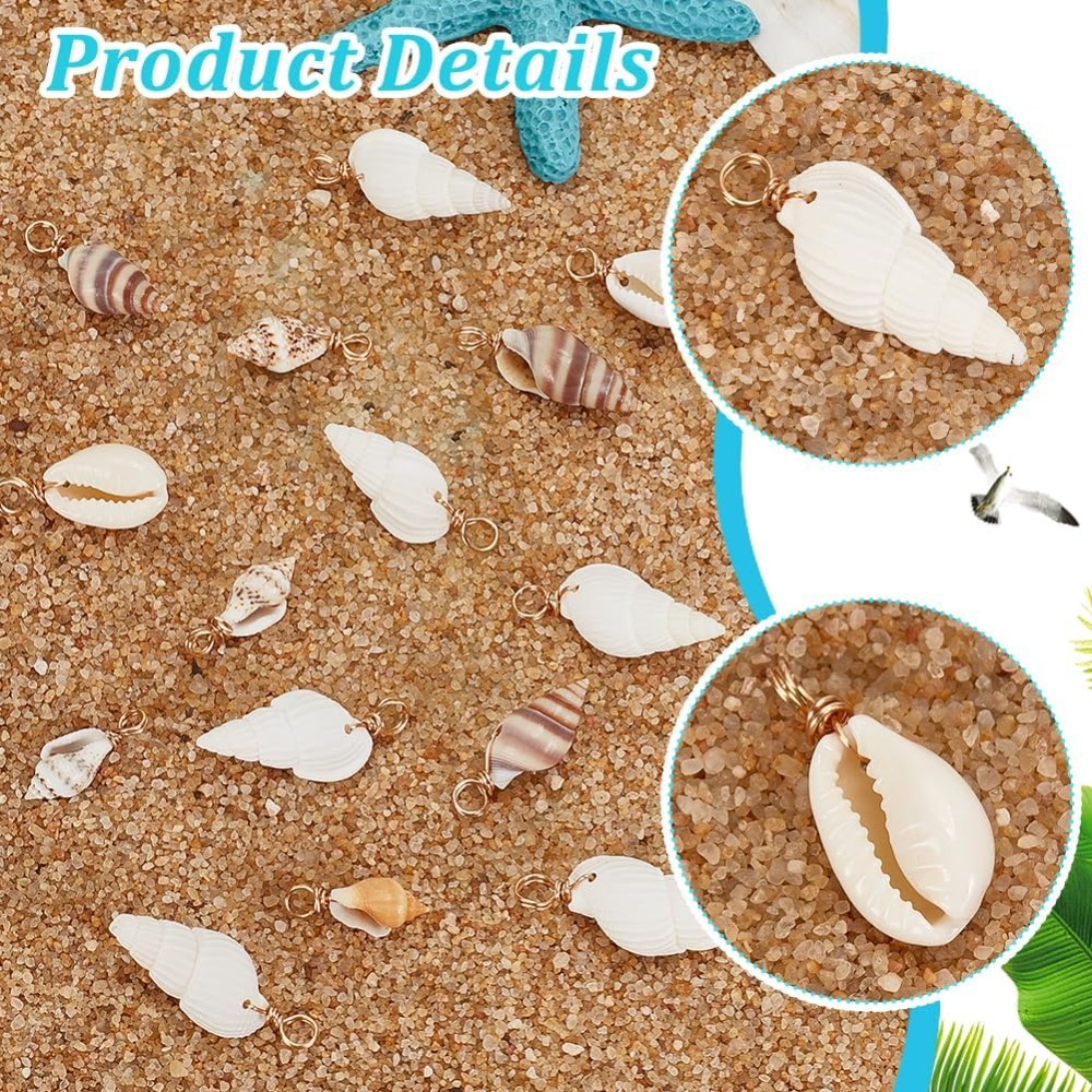 100 pçs 4 estilos encantos de  - Jewelry Making Kit For Beginners avaliação e preço
