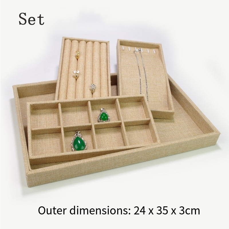 Bandeja de exibição de jóias d - Jewelry Making Organizer avaliação e preço