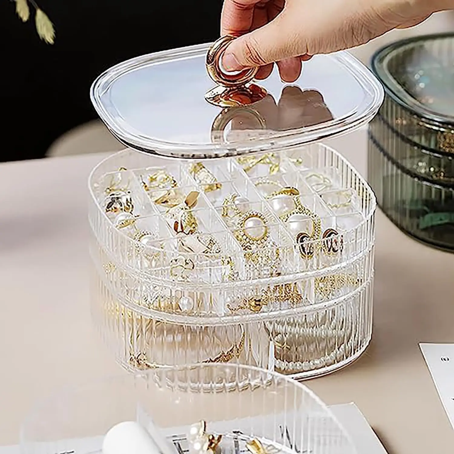 Caixa de Joias, Organizador de - Jewelry Making Organizer avaliação e preço
