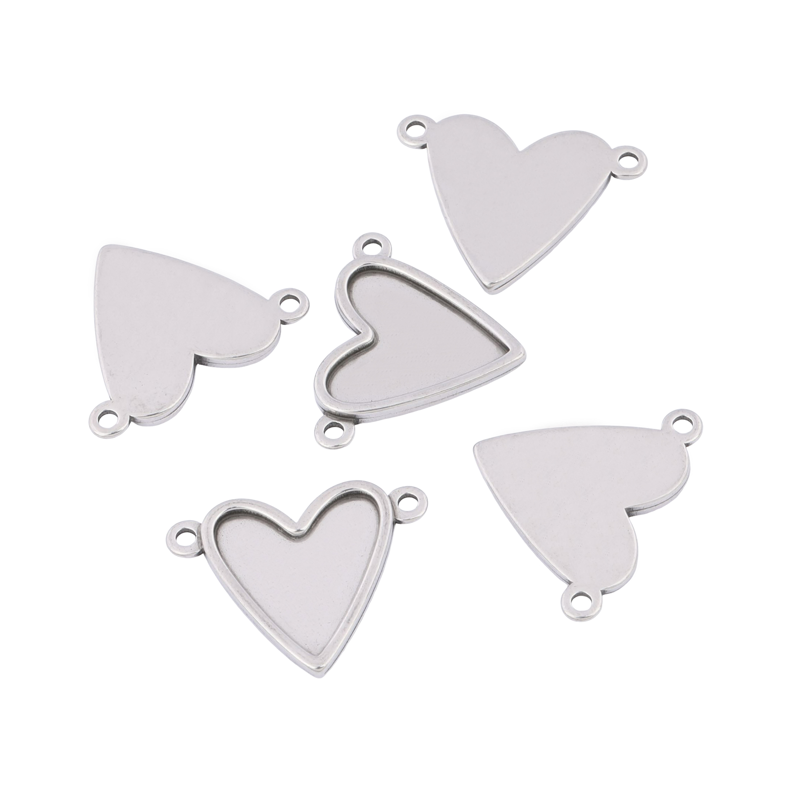 10 peças de aço inoxidável, ba - Pendant Blank Bezel avaliação e preço