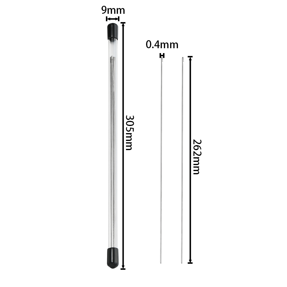 2 pçs agulhas frisadas com agu - Beading Needle Fine avaliação e preço