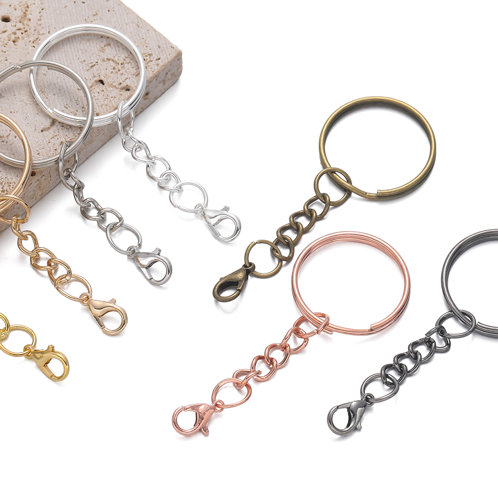 10 peças/lote Argolas de Chave - Jewelry Making Kit For Beginners avaliação e preço
