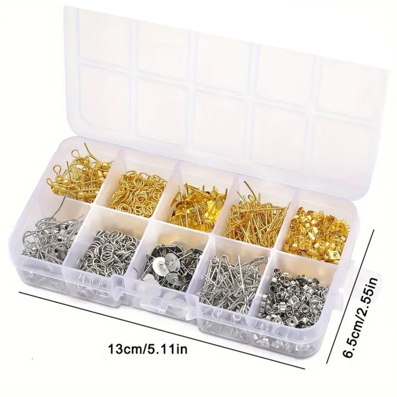 Conjunto de 1 Caixa com Gancho - Jewelry Making Organizer avaliação e preço